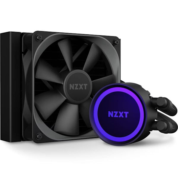 NZXT Kraken M120 120mm Liquid CPU Cooler Svart