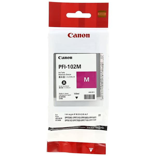 Canon PFI-102M ink cartridge 1 pc(s) Original Magenta