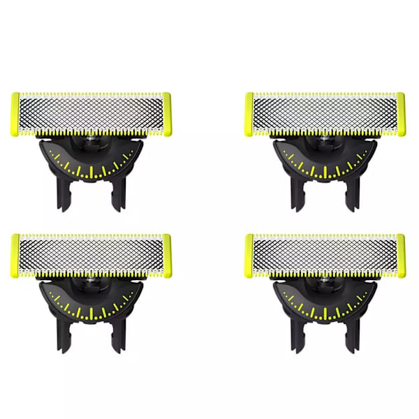 Philips | Replaceable Blade (4 pcs) | OneBlade QP440/50 | Black/Green