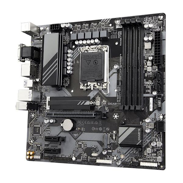 Gigabyte | B760M DS3H 1.0 M/B | Processor family Intel | Processor socket LGA1700 | DDR5 | Memory slots 4 | Supported hard disk drive interfaces SATA,