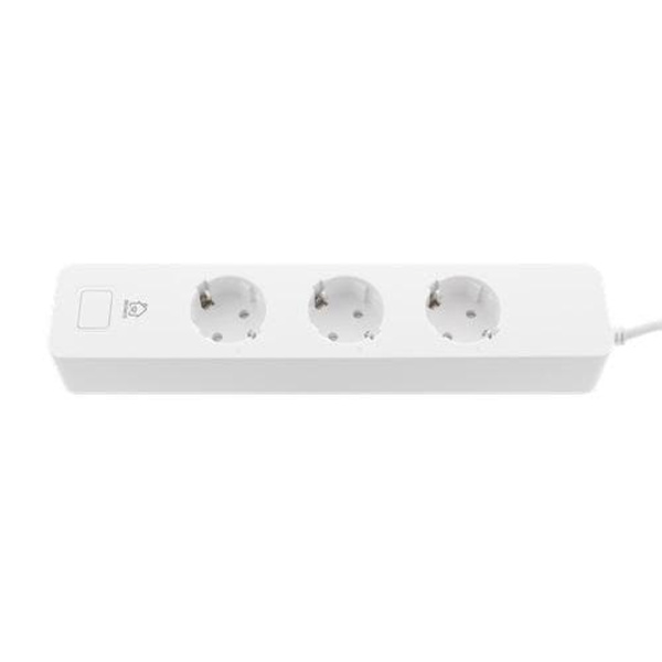 Branch Socket DELTACO SMART HOME 3xCEE 7/4, USB-A 2A, white / SH-P03USB2