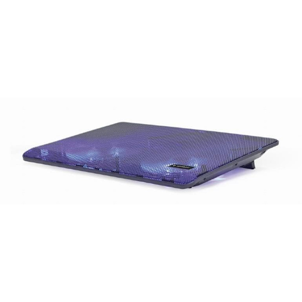 Gembird | Fits up to size 15.6 " | Notebook Cooling Stand | NBS-2F15-05 musta