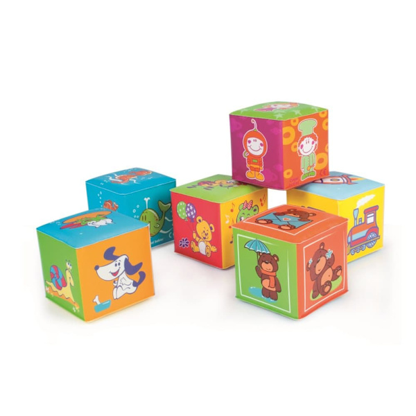 CANPOL BABIES blocks soft 6pcs 2/817