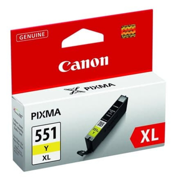 Tintes kārtridžs Canon CLI-551XL Yellow
