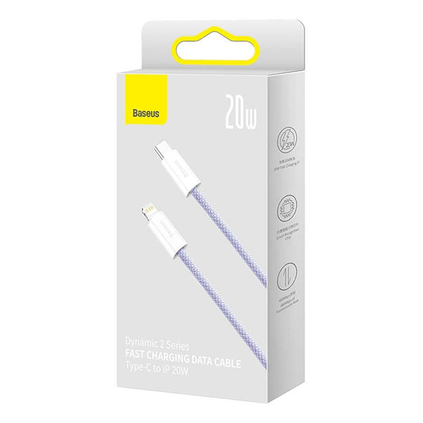 USB-C to Lightning cable Baseus Dynamic 2 Series 20W 2m (purple)