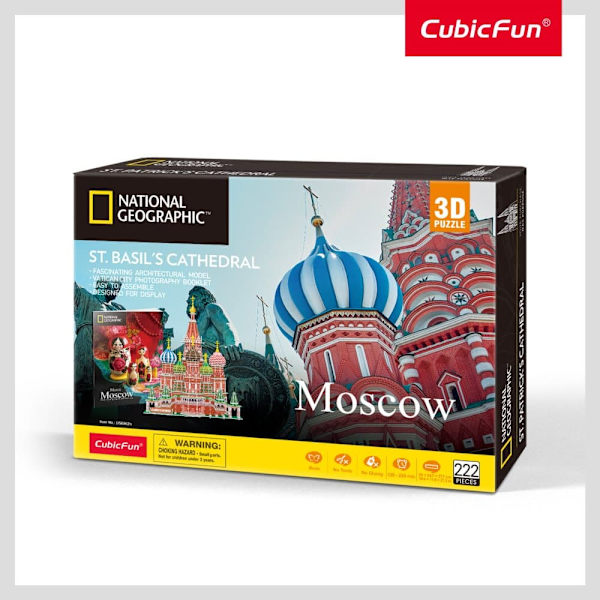 CUBICFUN 3D puzzle NatGeo St. Basil´s Cathedral