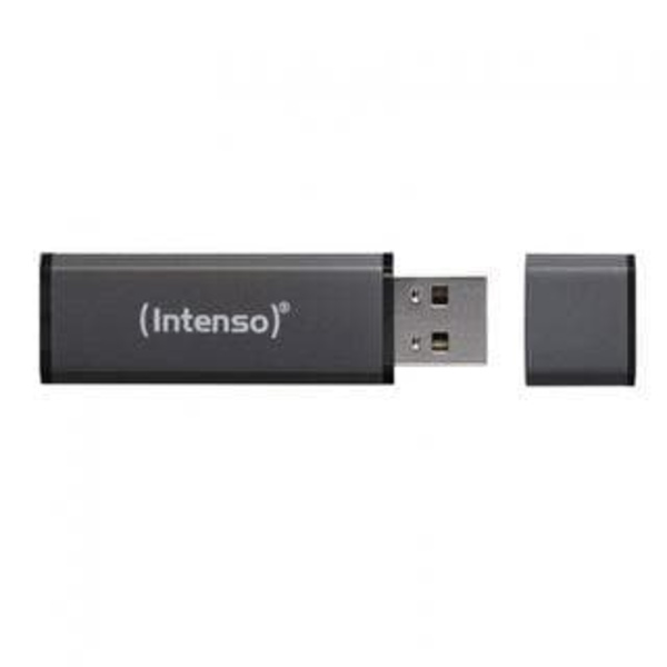 MEMORY DRIVE FLASH USB2 8GB/ANTRACITE 3521461 INTENSO Antrasitt