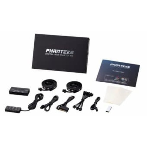 PHANTEKS Digital-RGB Starter Kit incl. controller and 2x LED-Strip
