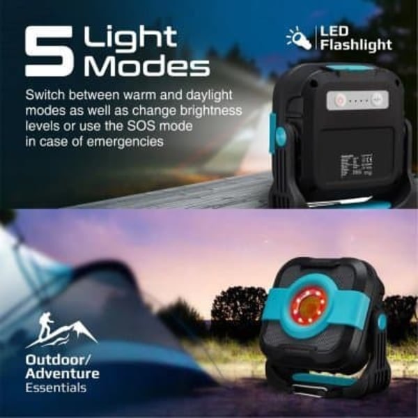 PROMATE CampMate-3 Camping lamp with built-in battery 9000mAh / 1200lm