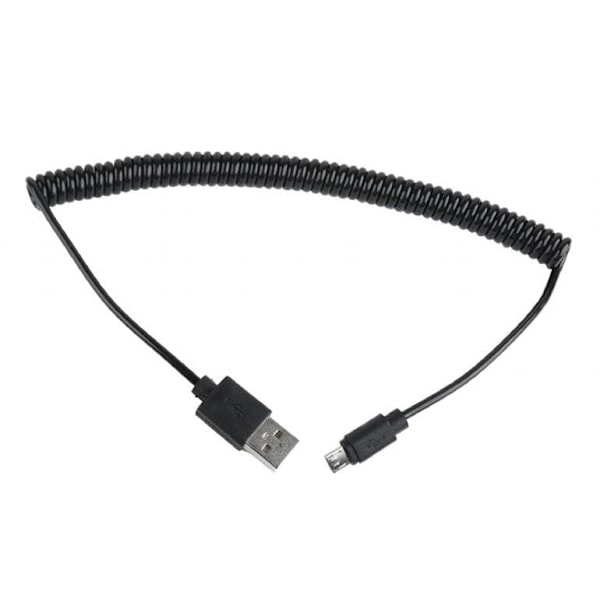Gembird USB Male - MicroUSB Male 1.8m Black Coiled
