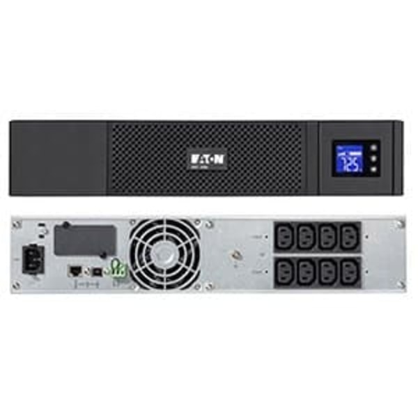 Eaton | UPS | 5SC 1000i Rack2U | 1000 VA | 700 W Sort