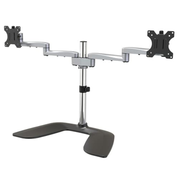 DUAL MONITOR STAND/32IN MONITORS-ARTICULATING ARMS