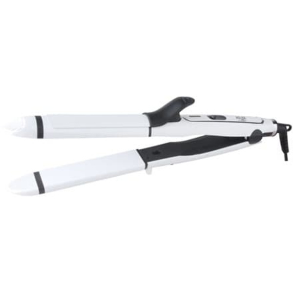 Adler | Hair straightener 2 in 1 | AD 2104 | Warranty 24 month(s) | Ceramic heating system | 50 W | White Valkoinen