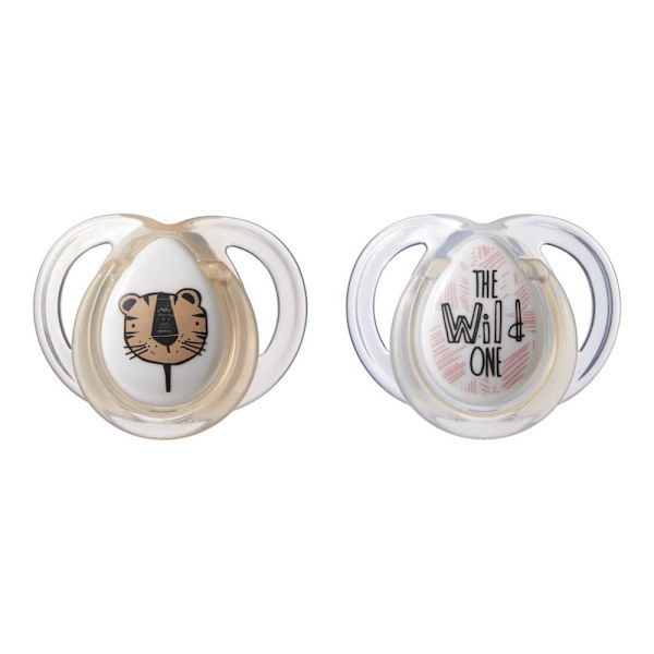 Tommee Tippee soother silicone 2pcs 0-6m Anytime 43335499