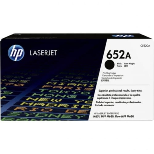 HP 652A original Toner cartridge CF320A black standard capacity 11.500 pages 1-pack