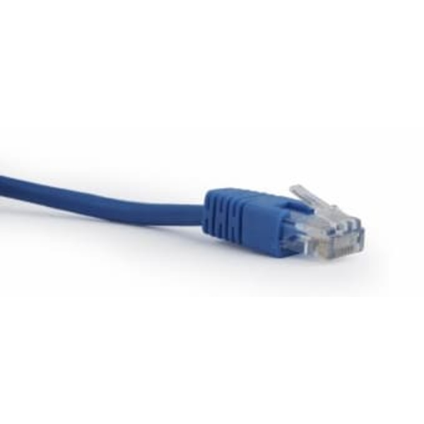 Patch cord kat.5e osłonka zalewana 0.25M niebieski