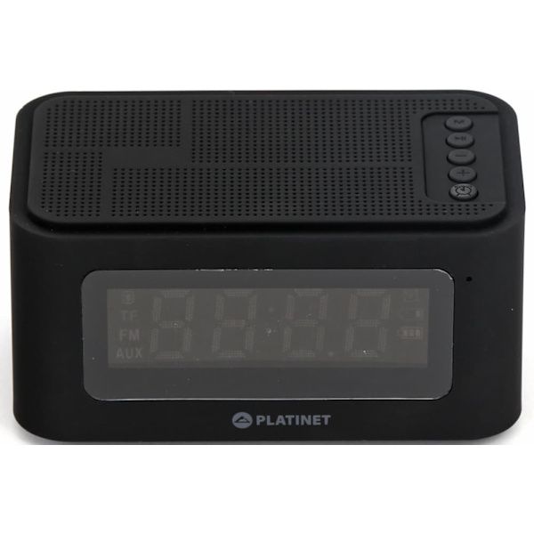 Platinet wireless speaker + alarm clock Bluetooth 5W PMGC5B