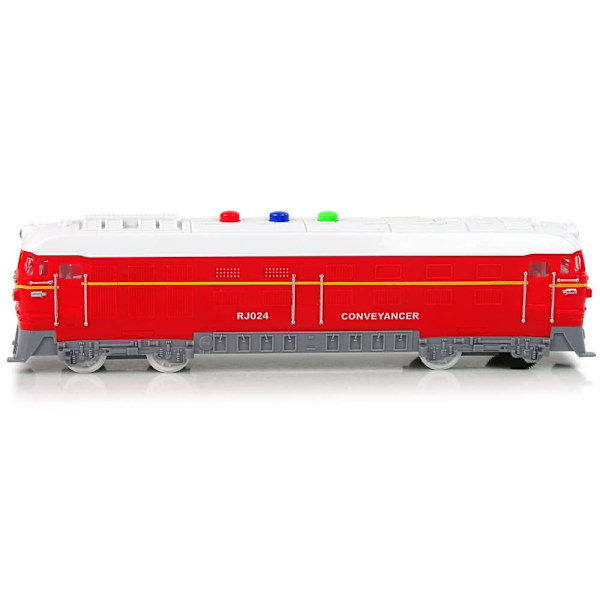 Train 1:32 Drive Red Sound Lights