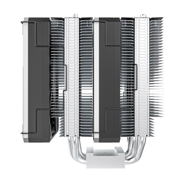 Montech METAL DT24 BASE computer cooling system Processor Air cooler 12 cm Black 2 pc(s)