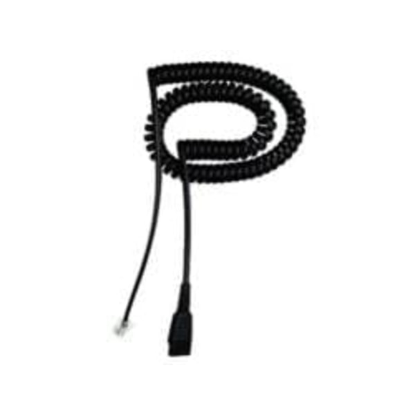 CABLE W/ QD TO RJ10 PLUG/SIEMENS-BELEGUNG 0.5-2M SPIRAL