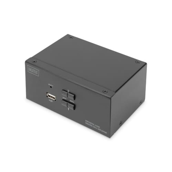 DIGITUS KVM-Switch DS-12862 - 2 Ports Sort