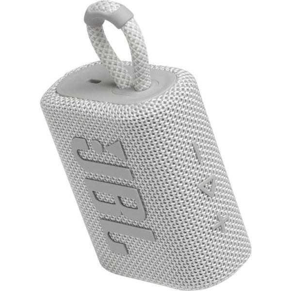 JBL wireless speaker Go 3 BT, white