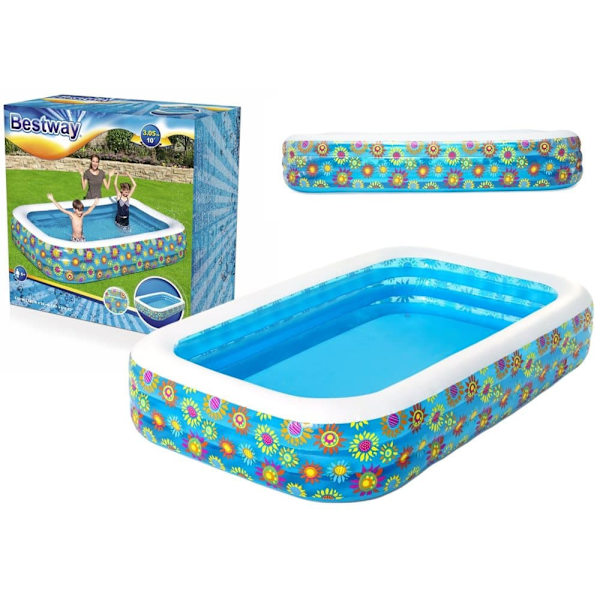 Bestway Inflatable Family Play Pool 3.05m x 1.83m x 56cm