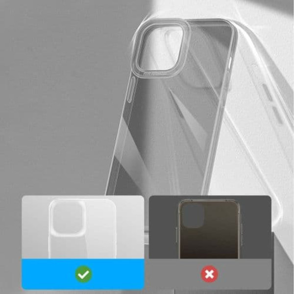 Baseus iPhone 13 Pro case Simple Series transparent gel Black (ARAJ000401)