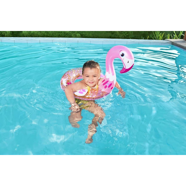 Plaukimo Ratas Bestway Flamingo 61cm