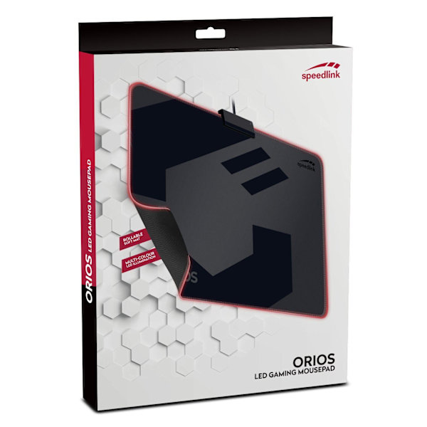 Speedlink mousepad Orios LED (SL-620105-BK)