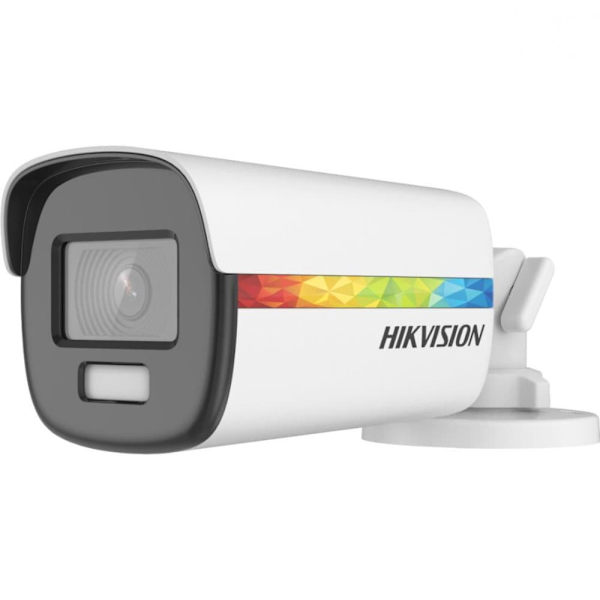 CAMERA BULLET 2MP 2.8MM IR40M COLORVU, "DS-2CE12DF8T-FSLN2" (timbru verde 0.8 lei)