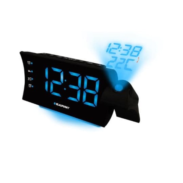 Radiobudzik z projektorem i ładowaniem USB CRP81USB