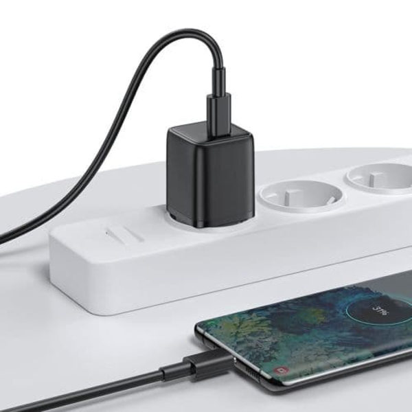 Joyroom Travel Charger Mini Type-C, PPS, PD 25W, Black EU (L-P251)