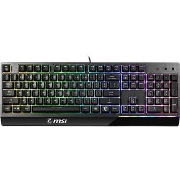 MSI Vigor GK30 Gaming Keyboard, US Layout, Wired, Black | MSI | Vigor GK30 | Gaming keyboard | Wired | RGB LED light | US | Black Sort