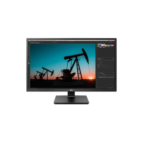 LCD Monitor|LG|27"|4K|Panel IPS|3840x2160|16:9|75Hz|Matte|5 ms|Speakers|Pivot|Height adjustable|Tilt|Colour Black|27BN55UP-B Sort