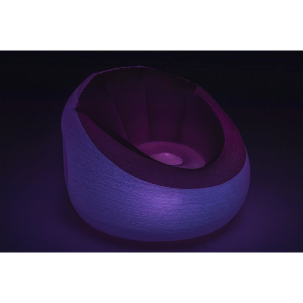 Bestway 75086 inflatable illuminated armchair 102 x 97 x 71 cm