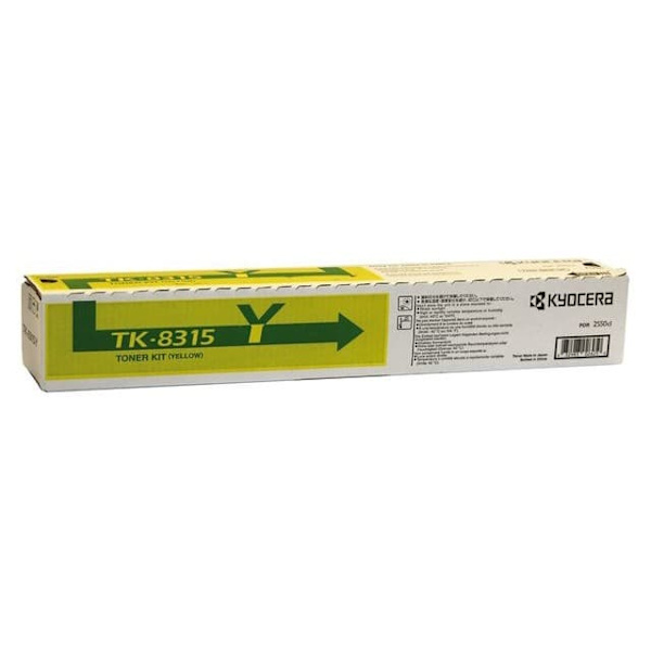 Kyocera toner TK-8315Y/ 6 000 A4/ žlutý/ pro TASKalfa 2550ci