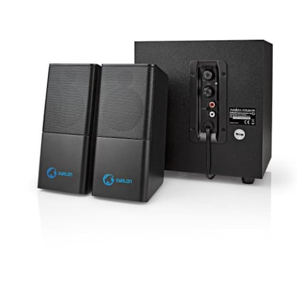 Nedis GSPR10021BK PC Speakers 2.1 / Subwoofer / 30W
