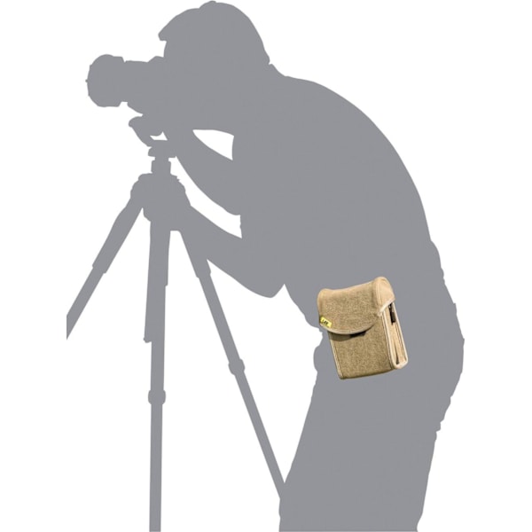 Lee filter pouch for 10 filters, beige