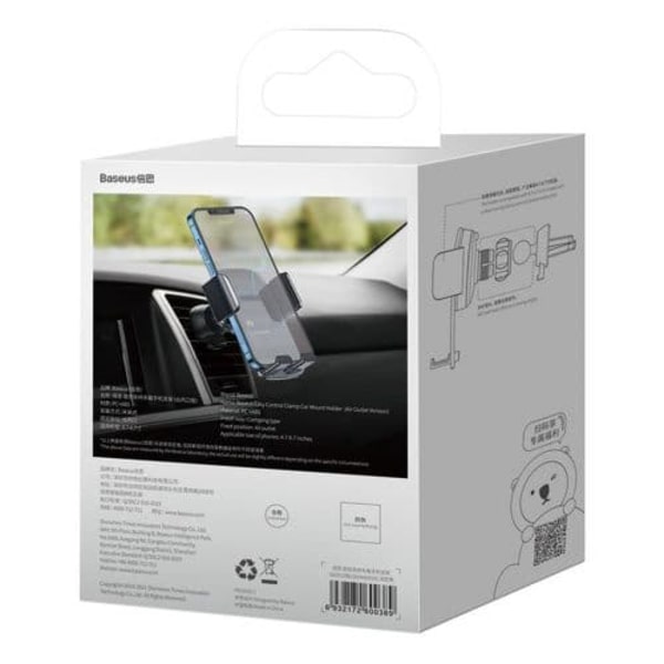 Turētājs Baseus Easy Control Clamp Holder Silver