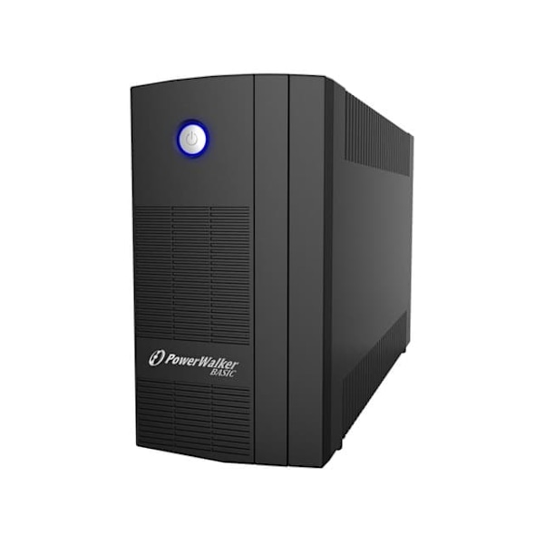 PowerWalker 10121071 uninterruptible power supply (UPS) Line-Interactive 1 kVA 600 W 3 AC outlet(s) Sort