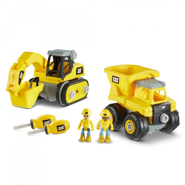 CAT build your own vehicle Junior Crew, asort., 80900