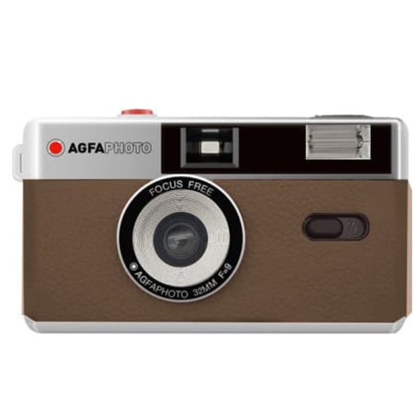 Agfaphoto reusable camera 35mm, brown