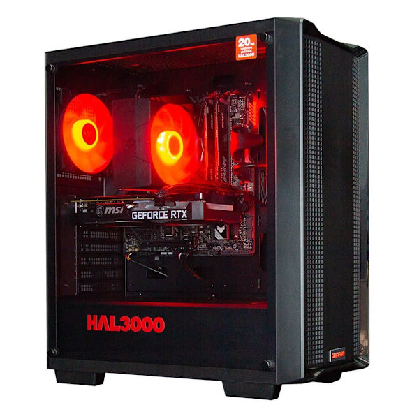 HAL3000 Master Gamer 3060 Ti / Intel i5-11400F/ 16GB/ RTX 3060 Ti/ 1TB PCIe SSD/ WiFi/ W11