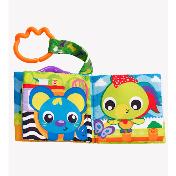PLAYGRO activity toy  A Day at the Farm Teether Book, 0186967