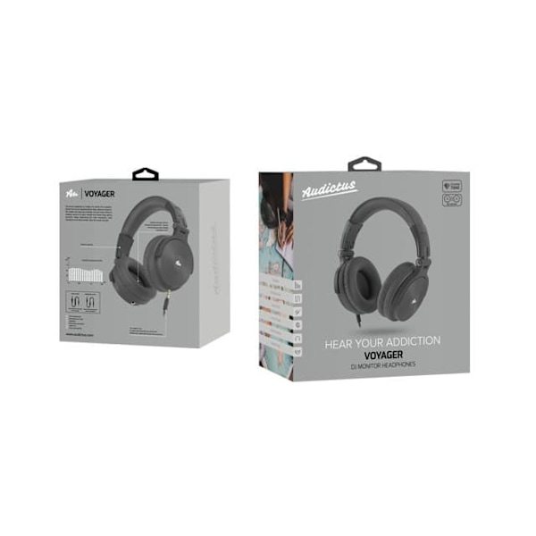 Audictus VOYAGER Headphones Wired & Wireless Handheld Calls/Music Black