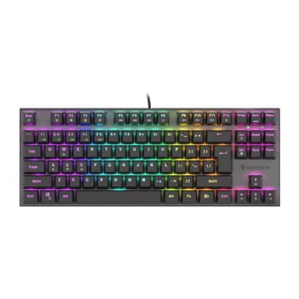 Klaviatūra Genesis THOR 303 TKL Black Sort