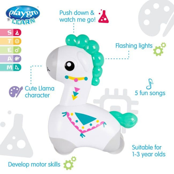 PLAYGRO musical toy Llama, 4088174