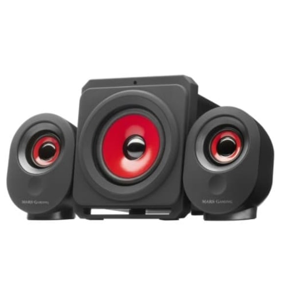 Mars Gaming MSX Bluetooth Audio System 2.1 Speakers with Subwoofer / USB / MicroSD / AUX / Radio / Black