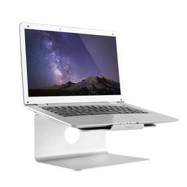 Logilink | AA0104 | 17 " | Notebook Stand | Suitable for the MacBook series and most 11“-17“ laptops | Aluminium Sølv